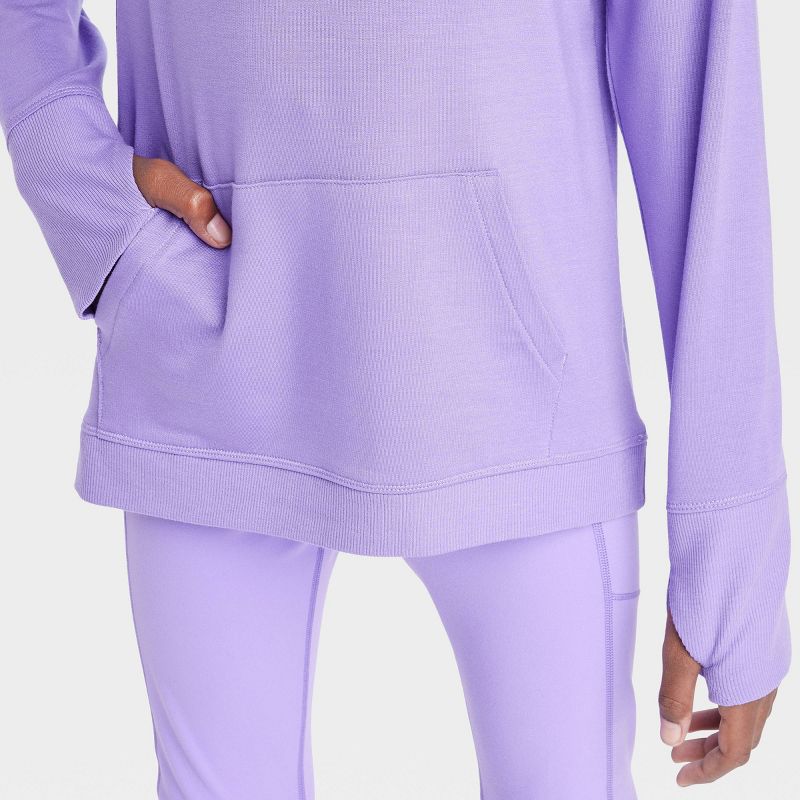Girls' Super Soft Pullover - All in Motion™, 4 of 5