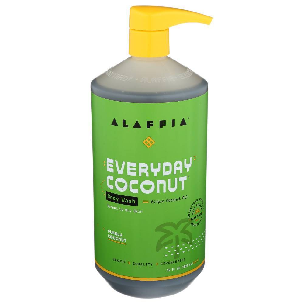 UPC 187132007104 Alaffia Everyday Body Wash Coconut 32 Oz