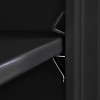 Sandusky Lee 36"Wx18"Dx72"H Welded Bookcase Black - 2 of 2
