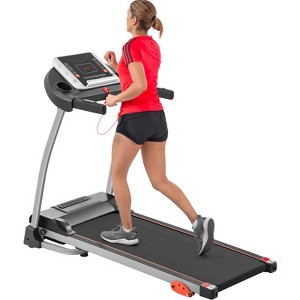 VisioGear Folding Treadmill for Home Use, 3-Level Incline Adjustable Compact Foldable, Black, 51"*24.2"*44.5" - 1 of 4