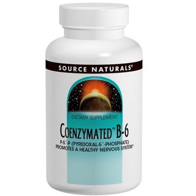 Coenzymated B-6 Sublingual 25mg by Source Naturals, Inc.  -  60 Lozenge