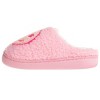 Kensie Slippers for Girls Smiley Face Slipper Shoes for Kids - Cute Slipper with Smile and Love Face Patch for Little Kid/Big Kid - 3 of 4