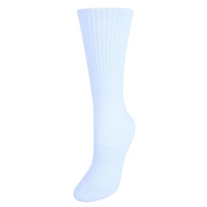 CTM Women's Dry and Cool Cushioned Crew Socks (Pack of 2) - 1 of 4