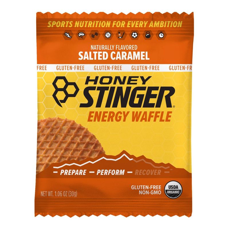 Honey Stinger Gluten Free Salted Caramel Waffle, 3 of 10