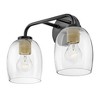 Lark Percy 2 - Light Vanity in  Black/Lacquered Brass - 2 of 4