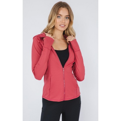 90 Degree By Reflex Interlink Ribbed Princess Seam Performance Jacket -  Port Royale - X Small : Target