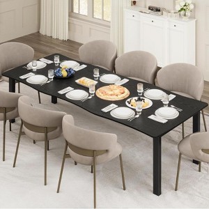 1-Piece MDF & Iron Irregular Top Dining Table - 1 of 1