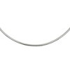 Black Bow Jewelry Stainless Steel 6mm Omega Chain Necklace, 18 Inch - 2 of 4