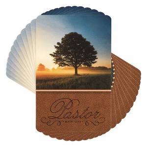 Dicksons Pastor Sunset 2.5 x 3.8 Inch Cardstock Keepsake Bookmark Pocketcard Pack of 12 - 1 of 4
