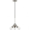 Livex Lighting Lansdale 3 - Light Pendant in  Brushed Nickel - 3 of 3