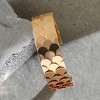 SOHI Women's California Gold The Python Cuff Bracelet - 2 of 4