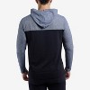 XRAY Mens Long sleeve Colorblock Hooded T-Shirt - 2 of 4