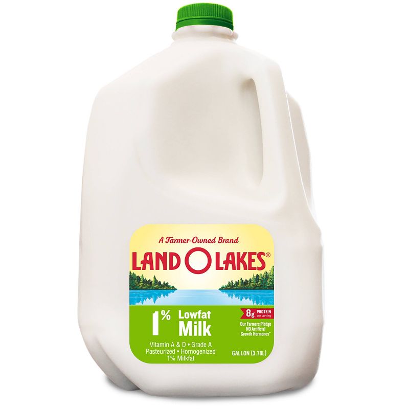 Land O Lakes 1% Milk - 1gal, 1 of 3