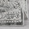 Vintage Rug Grey Premium Fuzzy Low Pile Soft Non Shedding Oriental Accent Carpet Stain Resistant Floor Cover for Living Room Bedroom - 4 of 4