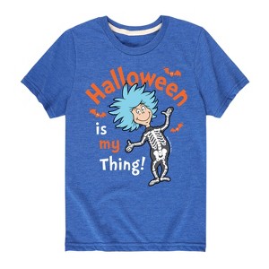 Boys' - Dr. Seuss - Halloween Is My Thing Short Sleeve Graphic T-Shirt - 1 of 4