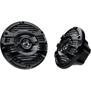 KENWOOD® KFC-1653MRB 6.5-In. 150-Watt 2-Way Marine Speakers, Black, 2 Count - 1 of 1