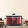 Crock-Pot SCV700KRNP Large 7 Quart Capacity Versatile Food Slow Cooker Home Cooking Kitchen Appliance, Red - image 4 of 4