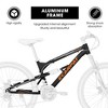 26 Inch Unisex Mountain Bike,21-speed 26*2.325 inch Anti-slip Rubber Tires,  with Shock Fork, Shock Absorber - 3 of 4
