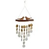 Woodstock Wind Chimes Asli ArtsÃ‚Â® Collection  Love Birds Capiz Chime  29'' Wind Chimes for Outdoor  Patio  Garden Decor - 3 of 4