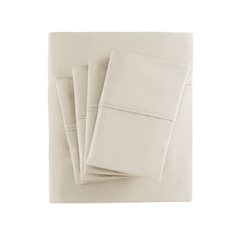 Cotton Blend 6pc Sheet Set 800 Thread Count (California King) Ivory