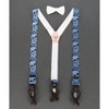 Ascentix Men's Paisley Skulls Convertible Clip End Suspenders - 4 of 4