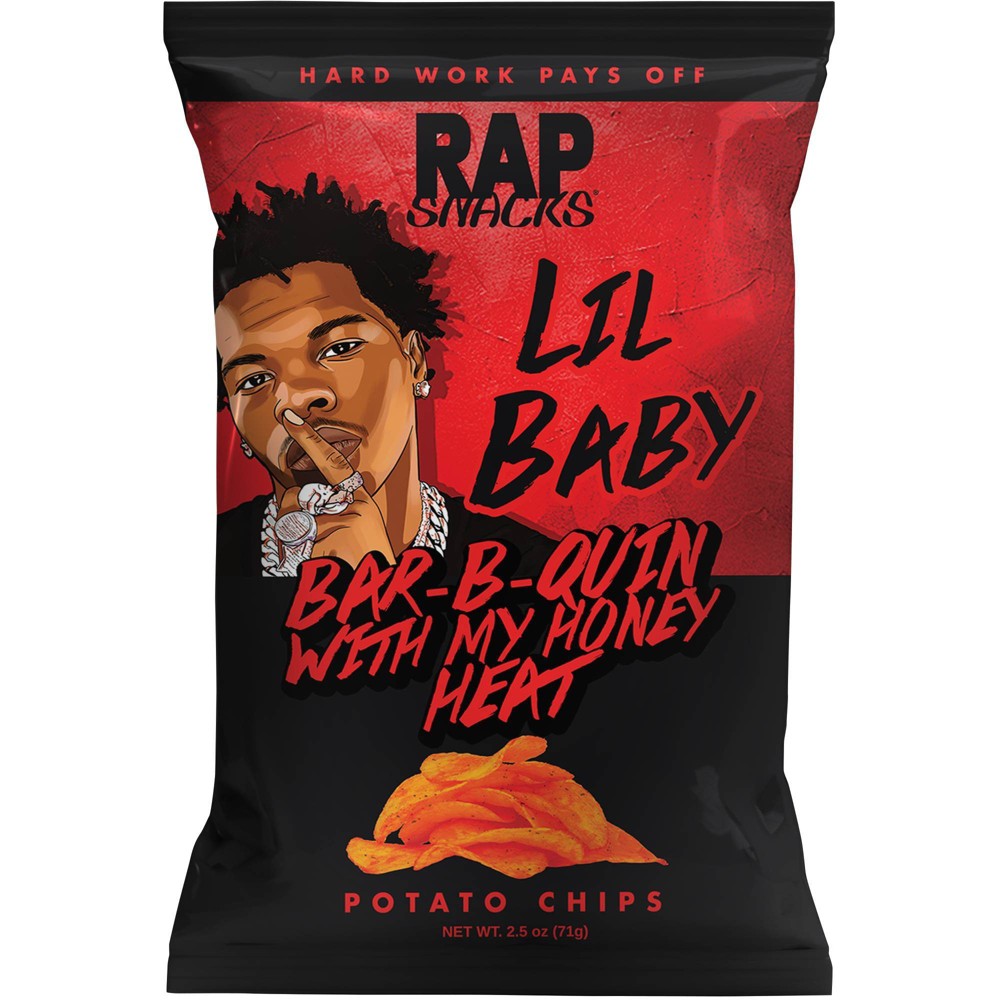 Rap Snacks Bar-B-Quin with my Honey Heat - Lil Baby - 2.5oz