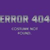 Women's Design By Humans Error 404 Costume not found, Halloween Design By InfaredDesigns Racerback Tank Top - 2 of 3