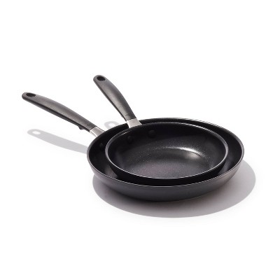 Oxo 4pc Ceramic Pro Non-stick Sauce Pan Set Gray : Target