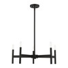 Livex Lighting Copenhagen 5 - Light Chandelier in  Black - 2 of 4