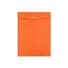 JAM Paper Open End Clasp #13 Catalog Envelope 10" x 13" Orange 100/Box (913745) - 2 of 4