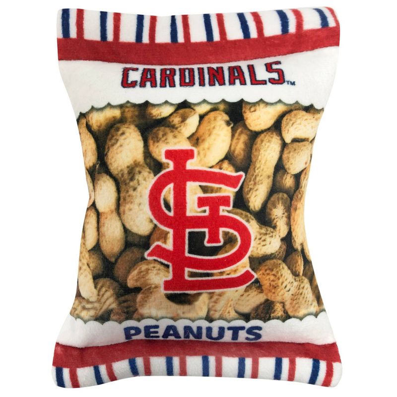 MLB St. Louis Cardinals Peanut Bag Pets Toy, 1 of 4