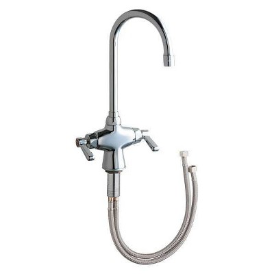 Chicago Faucet  Gooseneck,Chrome,s,2.2gpm 50-XKABCP