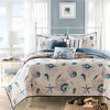 Gulches King Brushed Microfiber Quilt Set with Throw Pillows Blue - 3 of 4