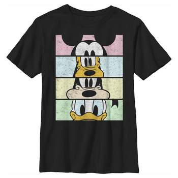 [Sieht elegant aus] Boy\'s Mickey X : Classic & Mouse Flowers Red T-shirt - Target - Friends Large