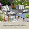Honeycomb Outdoor Universal Seat Cushion (2-Pack) - 3 of 4