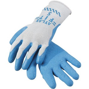 Atlas Fit Indoor/Outdoor Coated Work Gloves Blue/Gray XL  (Box of 12 pairs) - 1 of 1