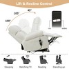 PAGED Modern Power Lift Recliner Chair for Elderly, Fabric Sofa Chair with Side Pocket, Electric Accent Chair for Living Room - 4 of 4