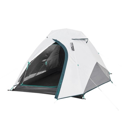 Decathlon Quechua Quechua Fresh & Black Mh100 Waterproof Camping Tent 2 Person, Iced :