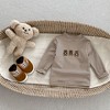 MyKids-Usa Arrival Autumn Baby Boys Long Sleeves Striped Teddy Top Shirt and Versatile Pants – Matching Set - 4 of 4