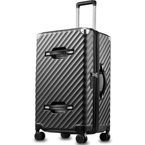 LUGGEX 28 Inch Trunk Luggage With Silent Spinner Wheels,Durable Polycarbonate Expandable Hard Shell,Spacious Interior - 1 of 4