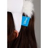 HalloweenCostumes.com One Size   Kids White Rabbit Plush Headband & Tail Halloween Costume Kit Accessory, White/Pink/Blue - 2 of 4
