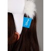 HalloweenCostumes.com One Size   Kids White Rabbit Plush Headband & Tail Halloween Costume Kit Accessory, White/Pink/Blue - image 2 of 4