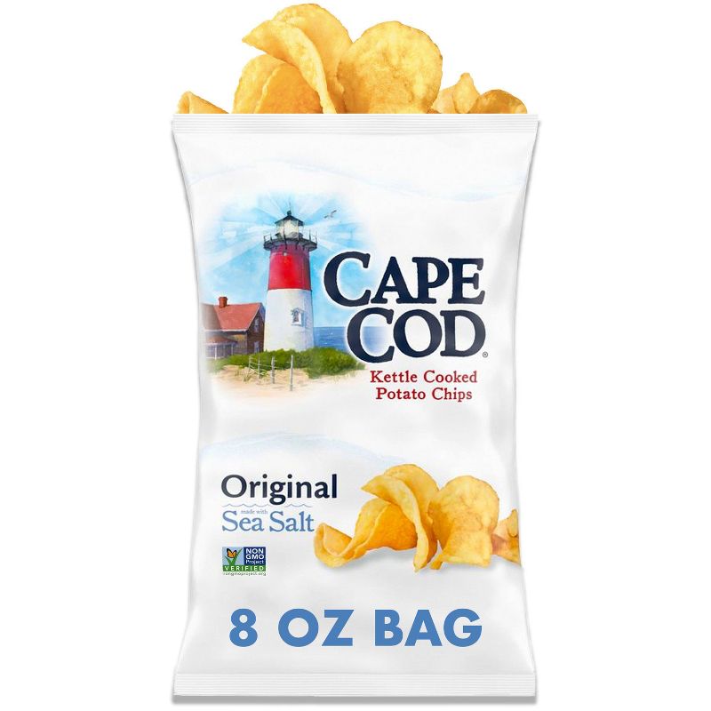 Cape Cod Potato Chips Original Kettle Cooked Chips - 8oz, 1 of 9