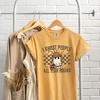 Simply Sage Market Women's I Ghost People All Year Round Short Sleeve Garment Dyed Tee - 3 of 4