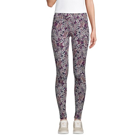 Lands' End Women's Starfish Mid Rise Knit Leggings