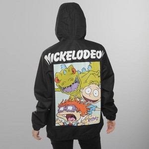 Members Only Women's Nickelodeon Collab Popover Oversized Jacket - 1 of 3