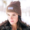 NorthernKnit Wear - Recycled Wool Blend Super Soft Cuffed Beanie for Men and Women, Sustainable and Lightweight Beanie Hat - 4 of 4