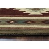 Alora Decor Ryder Southwest Geometric Rug Burgundy - 4 of 4