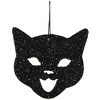 Bethany Lowe 2.5 Inch Spooky Silhouette Halloween Glittered Tin Ornament Tree Ornament Sets - 3 of 4