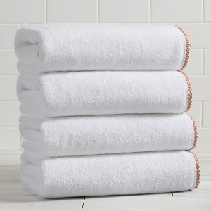 Boho Border Cotton Quick-Dry Towel Set - Great Bay Home - 1 of 4